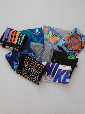 NWT 9 Nike Jordan Under Armour Short Sleeve Shirt Bundle sz 5